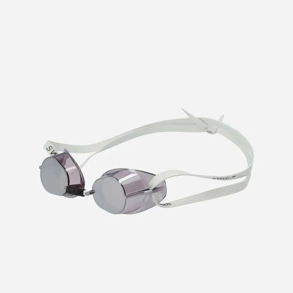 Speedo Okulary Swedish Goggle Mirror Smoke/Silver (Uk) ns unisex fürdőruha