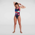 Speedo Placement Digital Powerback(UK) Úszódressz női
