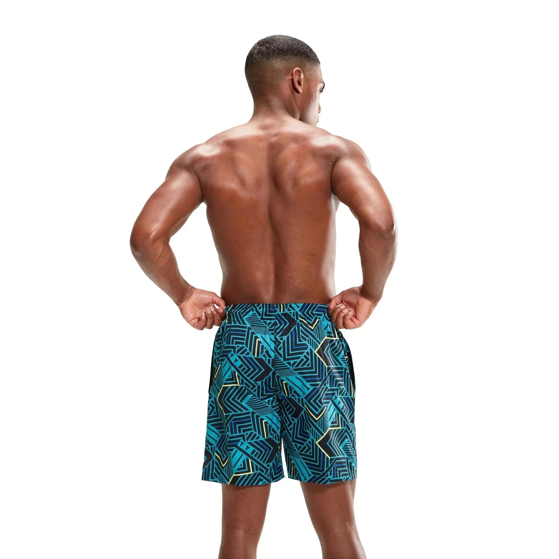 Speedo SPORT PRT 18\" WSHT AM NAVY/GREEN (UK) fürdőnadrág - Sportmania.hu