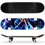 Spokey ASTRO Skateboard fekete gördeszka SPK-946565