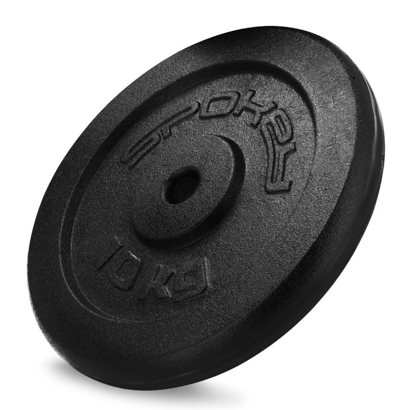 Cast iron weight 10kg Spokey Sinis H edzőfelszerelés SPK-944485
