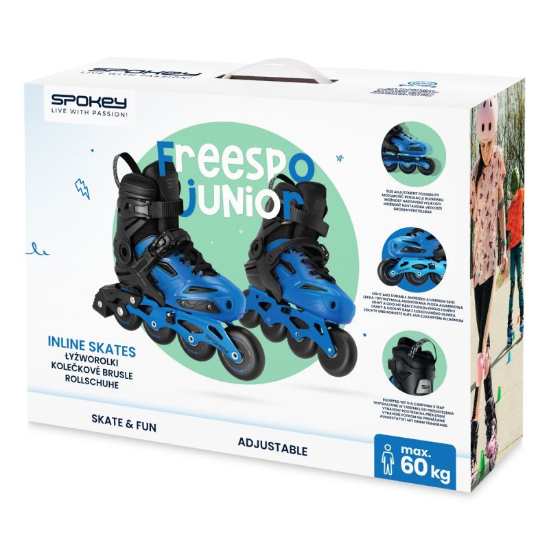 Spokey Freespo Jr roller skates s. Görkorcsolya gyerek Cipő SPK-944658