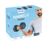 Spokey Monster dumbbells 2x 6 kg edzőfelszerelés SPK-943623