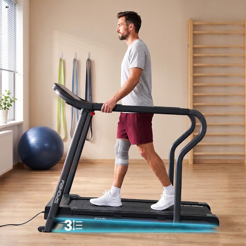 Spokey MOVI elektromos handrails futópad