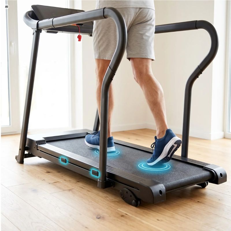 Spokey MOVI elektromos handrails futópad