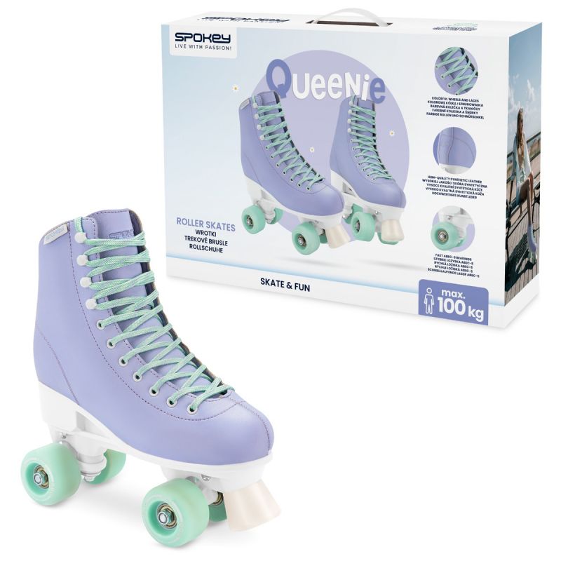 Spokey Queenie Jr adjustable roller skates size Görkorcsolya gyerek Cipő SPK-944654