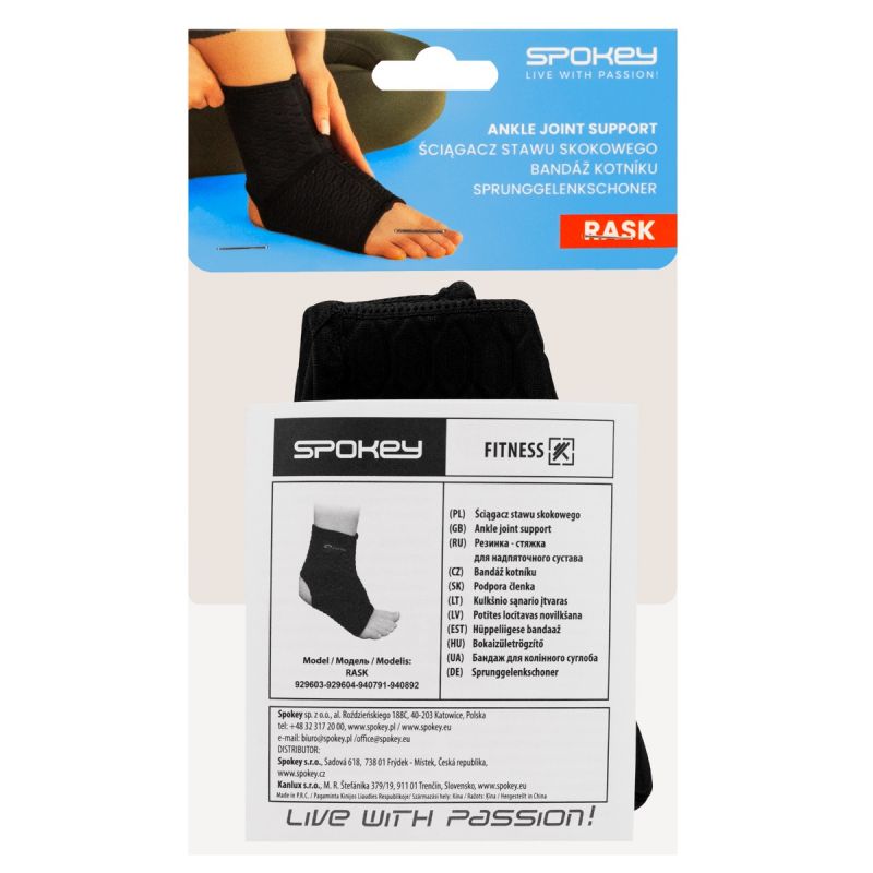 Spokey Rask H Ankle Brace SPK-929604 Bokarögzítő