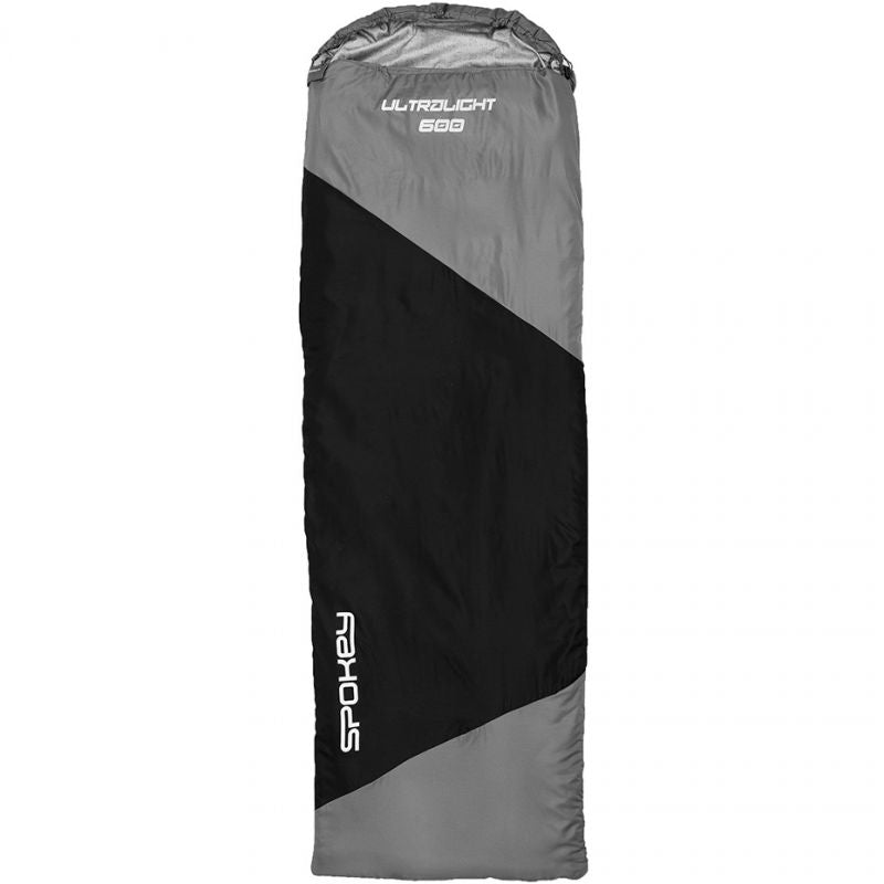 Spokey Ultralight 600II Bk Gy Sleeping Bag 922251