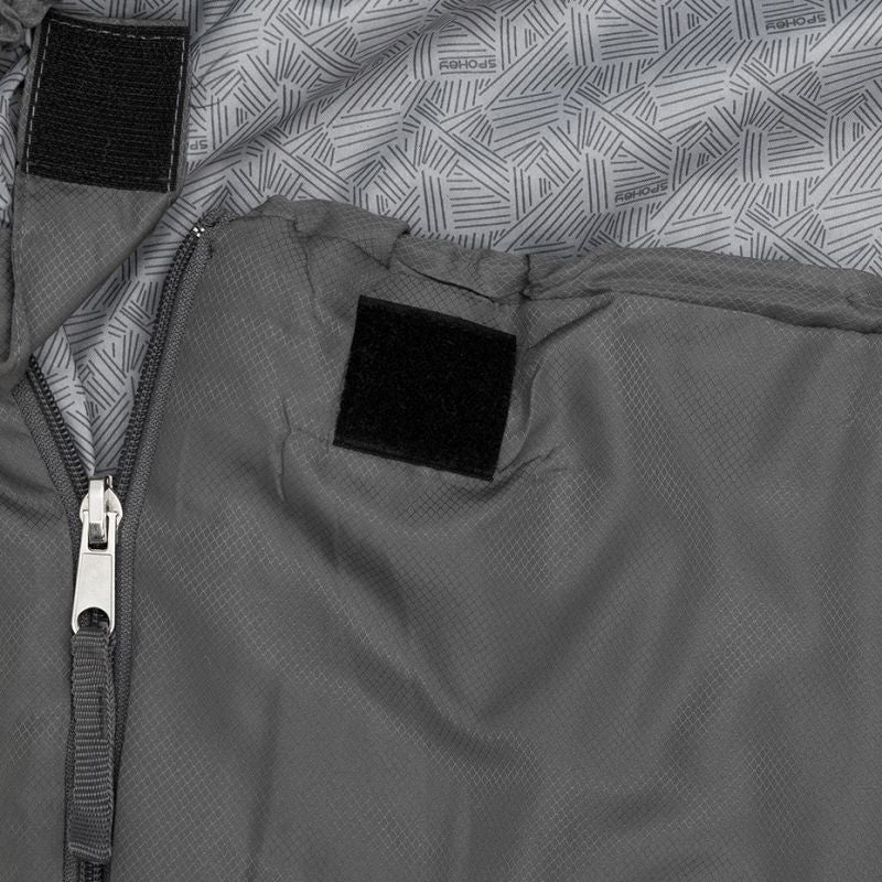 Spokey Ultralight 600II Bk Gy Sleeping Bag 922251