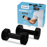Spokey Vinyl dumbbells 2x4kg Shape edzőfelszerelés SPK-943106