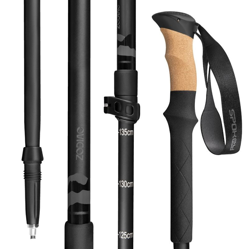 Spokey Zodiac trekking poles three-segment SPK-944817
