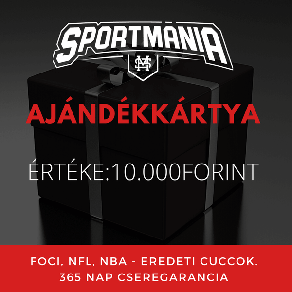 Sportmánia ajándékkártya 10.000 forint - Sportmania.hu
