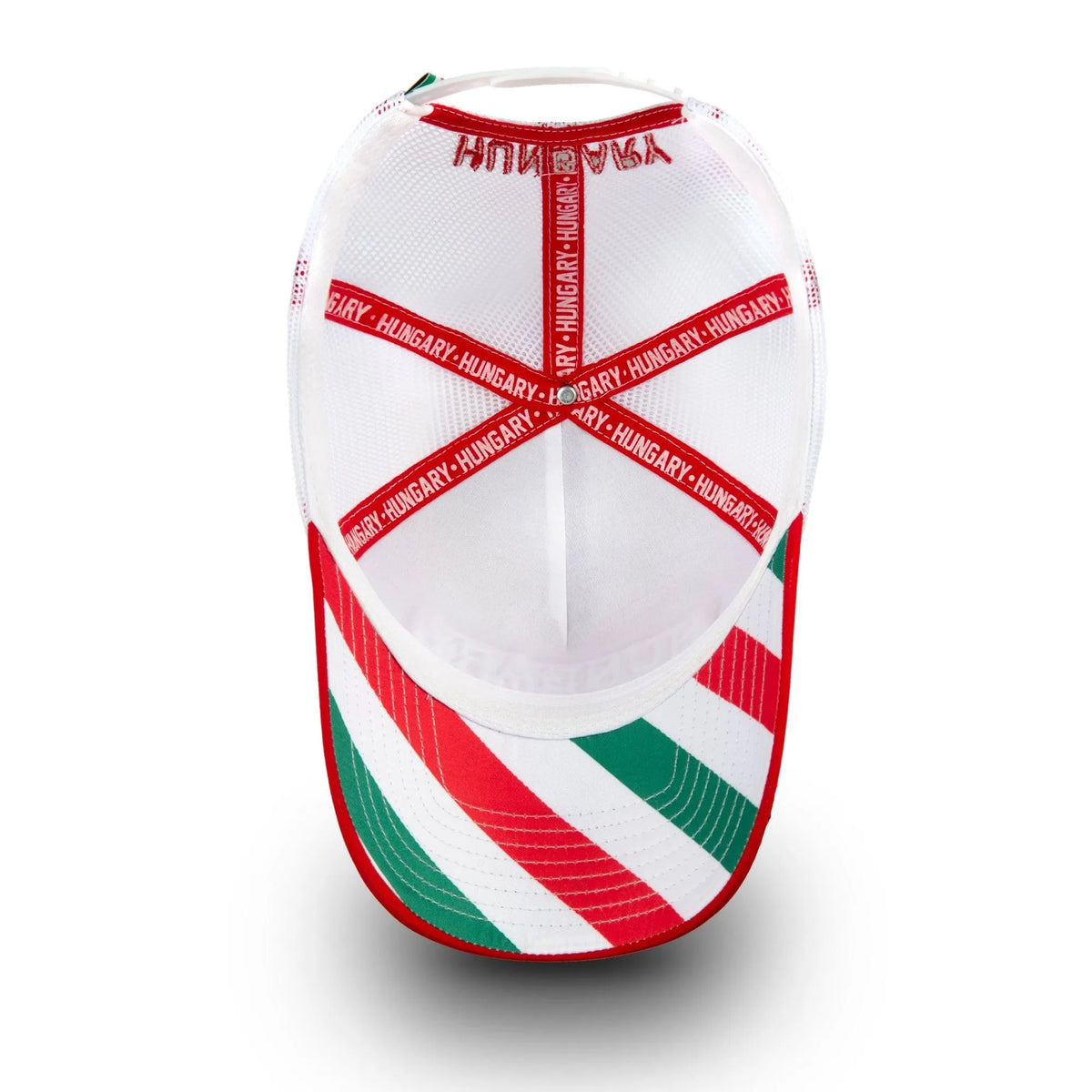 Sportmánia Hungary trucker piros-fehér (vízálló) Baseball sapka