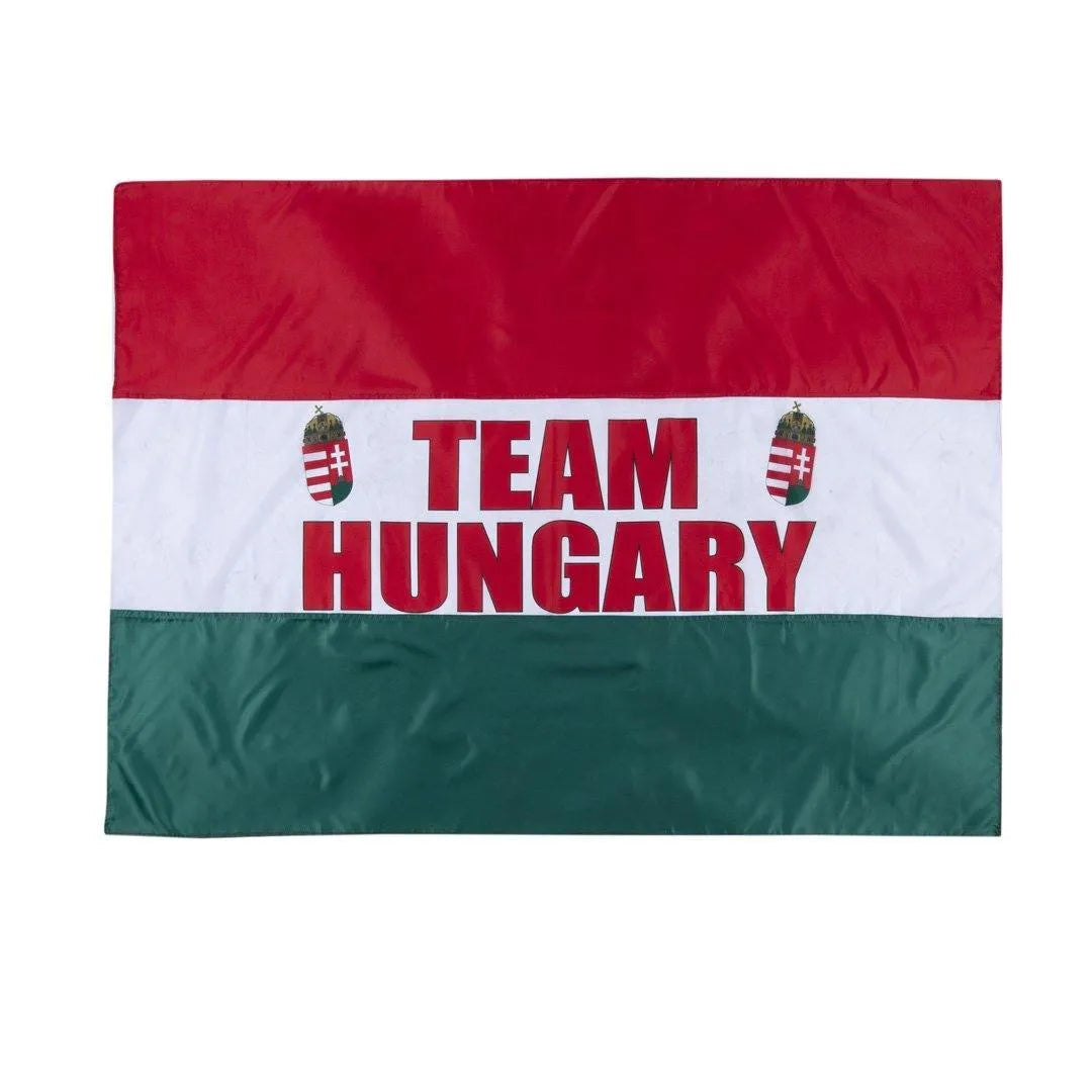 Sportmánia Magyar Zászló Team Hungary Felirattal - Szurkolói default title zászlók