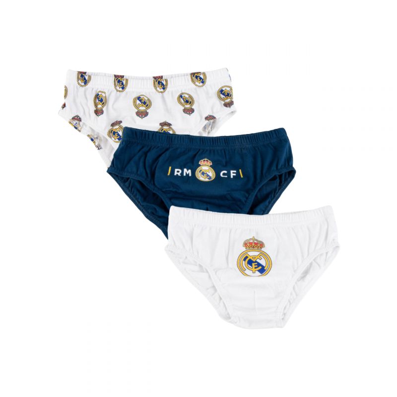 Sportmania Real Madrid Boys' Briefs 3-pack gyerek alsónemű