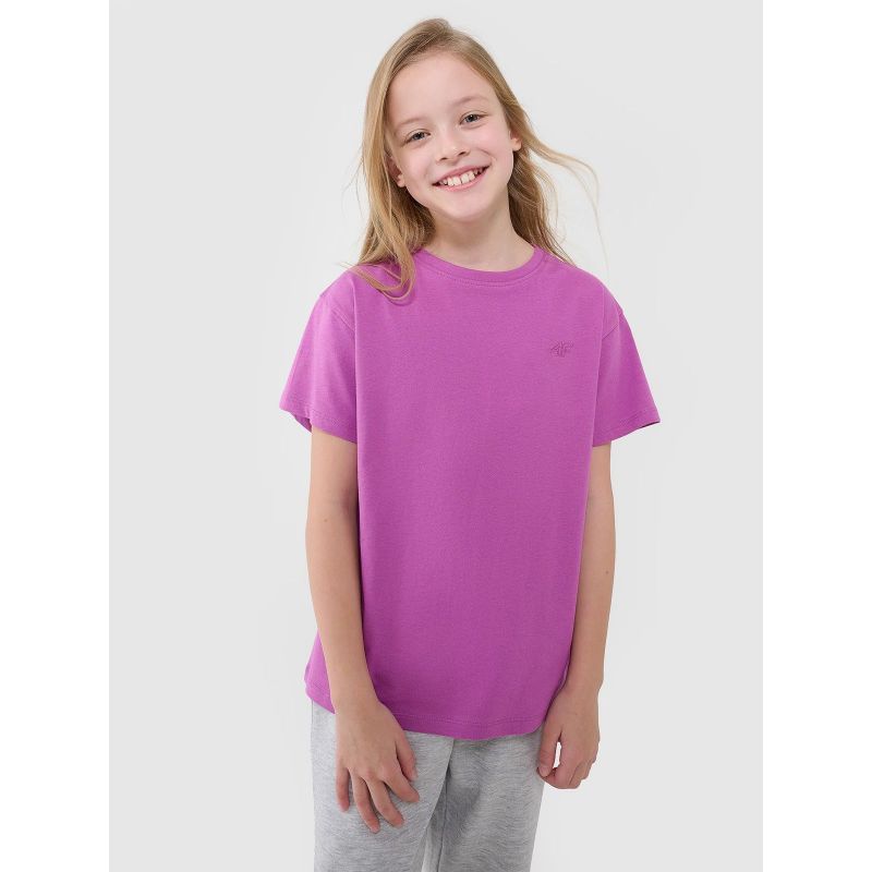 T-shirt 4f Jr 4fjwss25ttshf2326-50s - Sportmania.hu