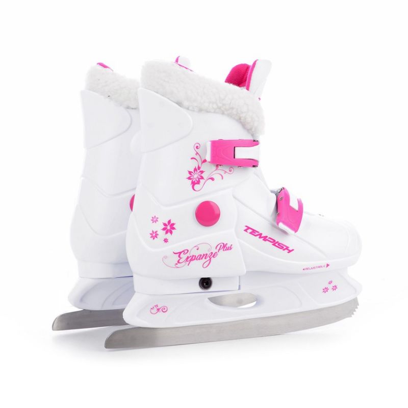 Tempish Fur Expanze Plus Jr gyerek Adjustable Skates fehér cipő