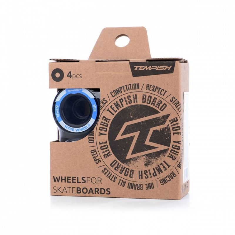 Tempish Hype 78A 63x53 Longboard Wheels czarny