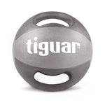 Tiguar Medicine ball with handles 8 kg szürke TI-PLU008