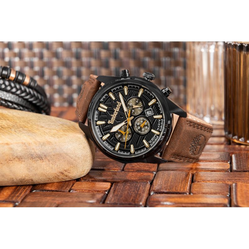 Timberland Northbridge Dual Time Men's Watch + BOX óra TDWGF0009603