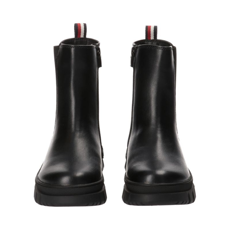 Tommy Hilfiger Bootie Black ankle boots T3A5-33058-1355999-999 Cipő - Sportmania.hu