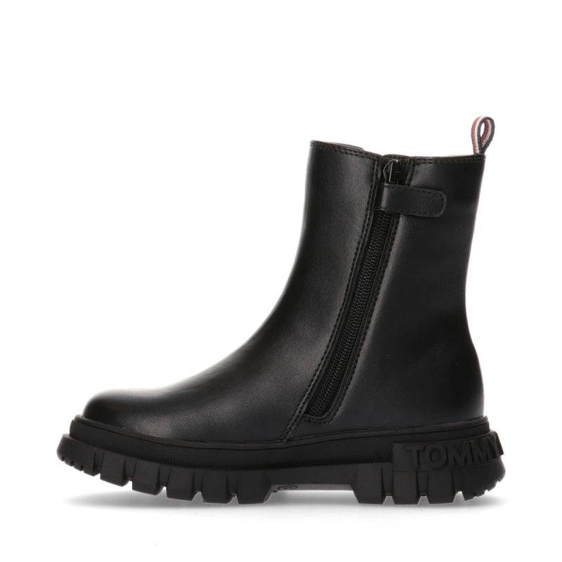 Tommy Hilfiger Bootie Black ankle boots T3A5-33058-1355999-999 Cipő - Sportmania.hu