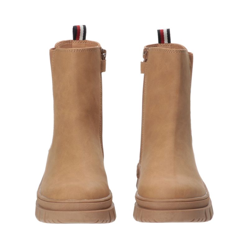 Tommy Hilfiger Bootie Cognac W T3A5-33059-0315582-582 ankle boots Cipő - Sportmania.hu