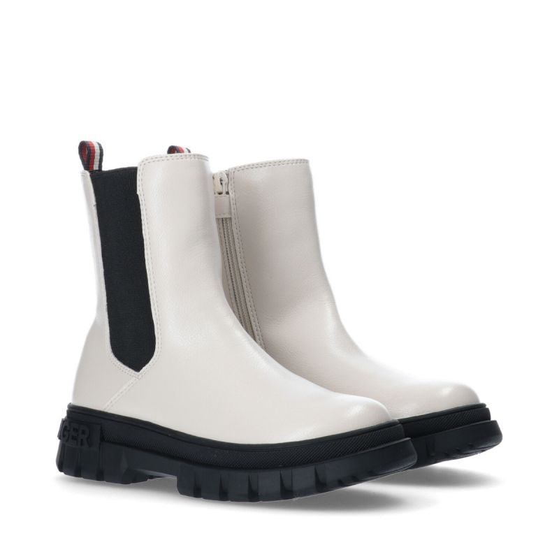 Tommy Hilfiger Bootie Ivory ankle boots T3A5-33058-1355101-101 Cipő - Sportmania.hu