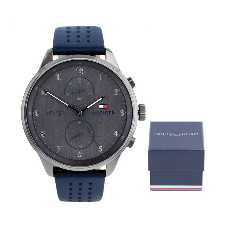 Tommy Hilfiger Chase Waterproof Men's Watch - óra 1791578