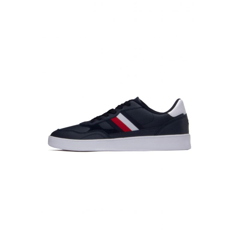 Tommy Hilfiger Court Cupsole Retro Lth Stripes M FM0FM04828 DW5 Cipő - Sportmania.hu