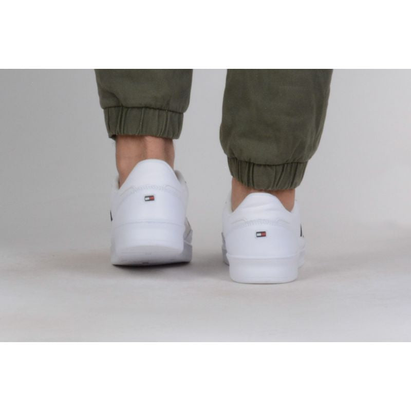 Tommy Hilfiger Court Cupsole Retro Lth Stripes M FM0FM04828YBS Cipő - Sportmania.hu