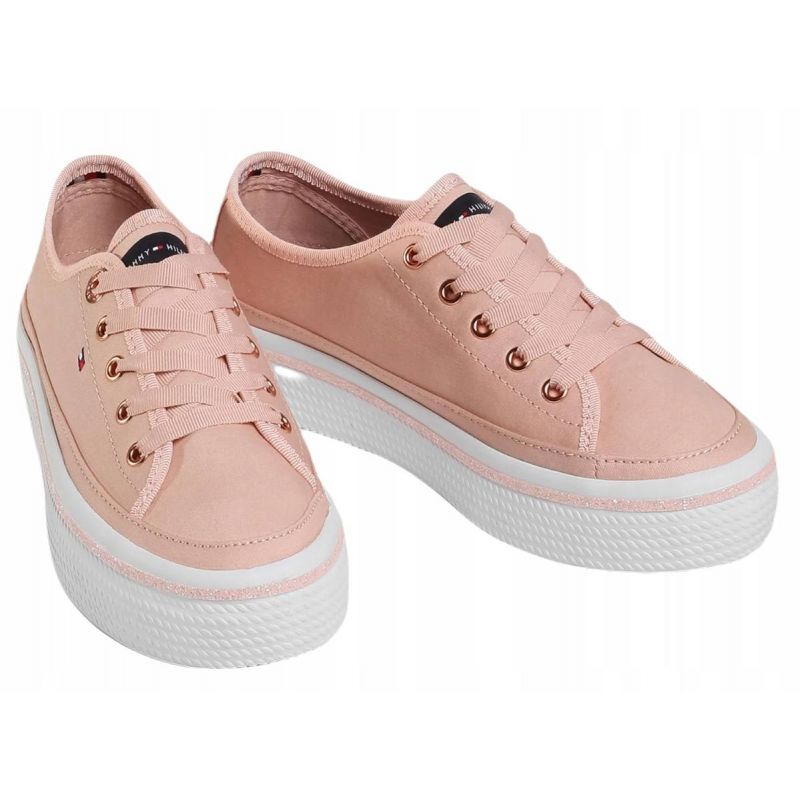 Tommy Hilfiger Glitter Detail Flatform Sneaker W FW0FW05013 cipő - Sportmania.hu