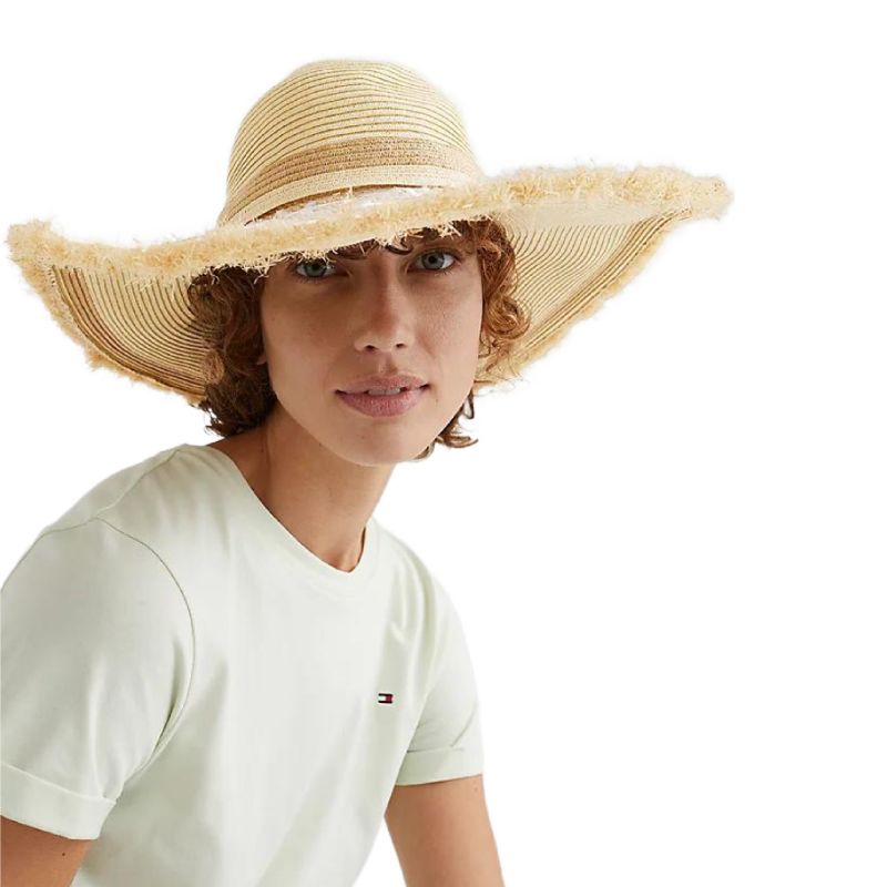 Tommy Hilfiger H Summer Straw Hat W AW0AW11803 Baseball sapka