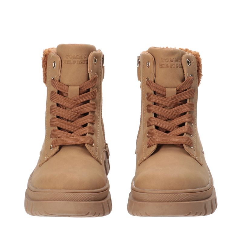 Tommy Hilfiger Lace-Up Bootie Cognac W T3A5-33053-1628582-582 Cipő - Sportmania.hu
