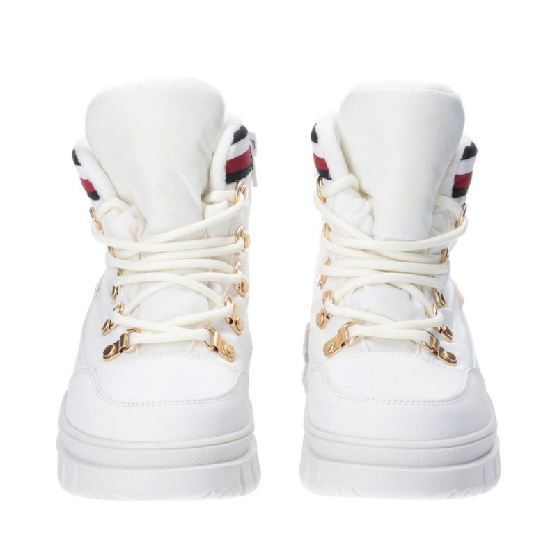 Tommy Hilfiger Lace-Up Bootie Ivory W T3A5-33062-1047101-101 Cipő - Sportmania.hu