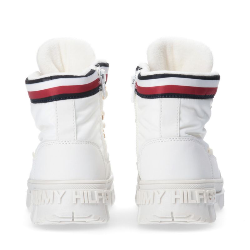 Tommy Hilfiger Lace-Up Bootie Ivory W T3A5-33062-1047101-101 Cipő - Sportmania.hu
