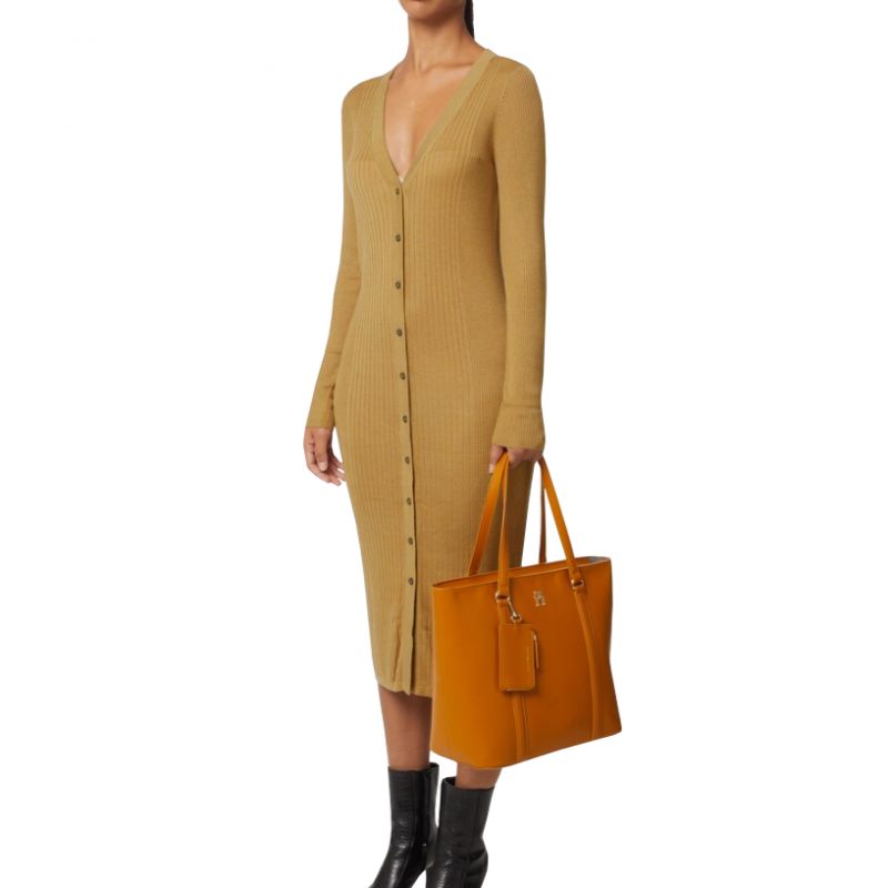 Tommy Hilfiger Lyocell Silk Long Dress W WW0WW35889 Ruházat - Sportmania.hu