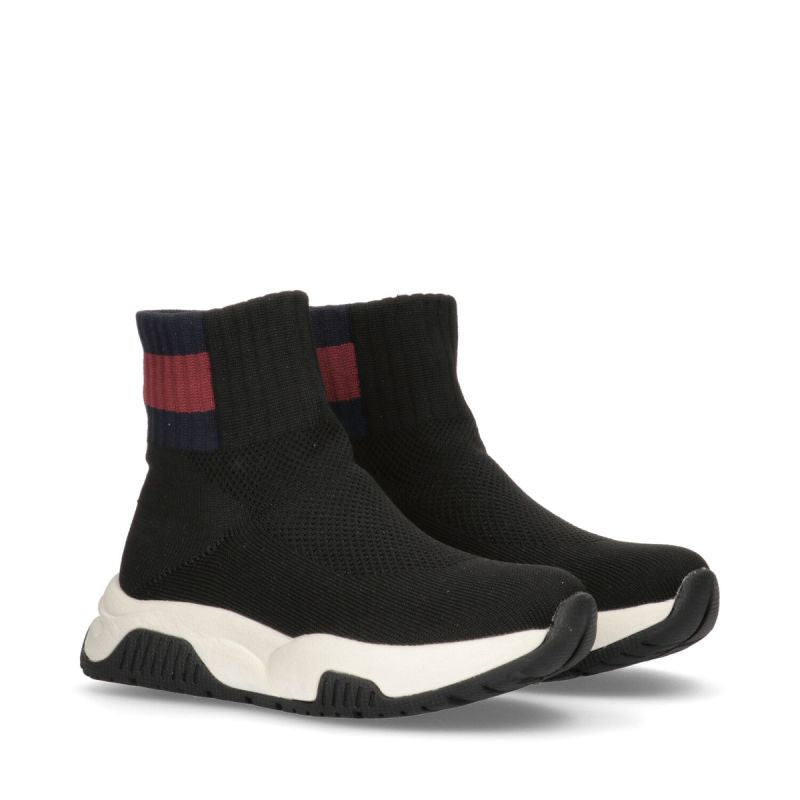 Tommy Hilfiger Sock Sneaker Black W shoes T3A9-33007-0702999-999 - Sportmania.hu