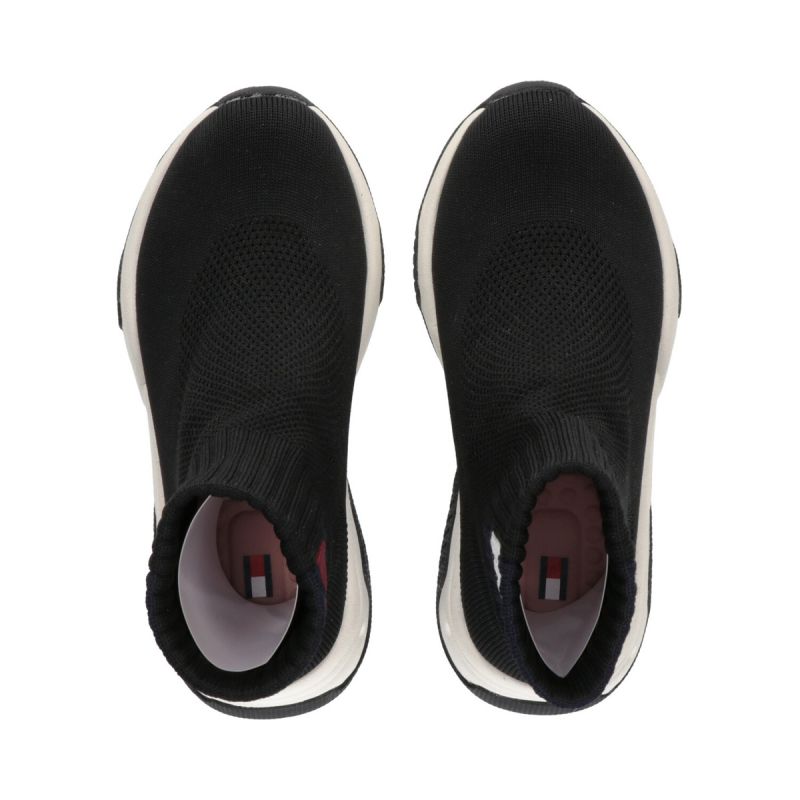 Tommy Hilfiger Sock Sneaker Black W T3A9-33007-0702999-999 Cipő - Sportmania.hu