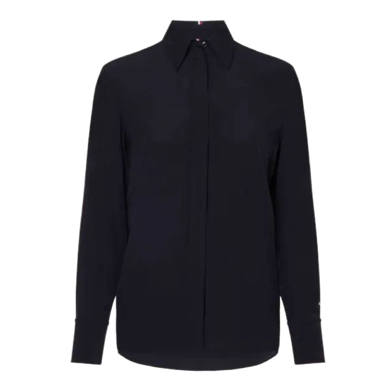 Tommy Hilfiger Viscose Crepe Blouse Ls W WW0WW32274 Ruházat - Sportmania.hu