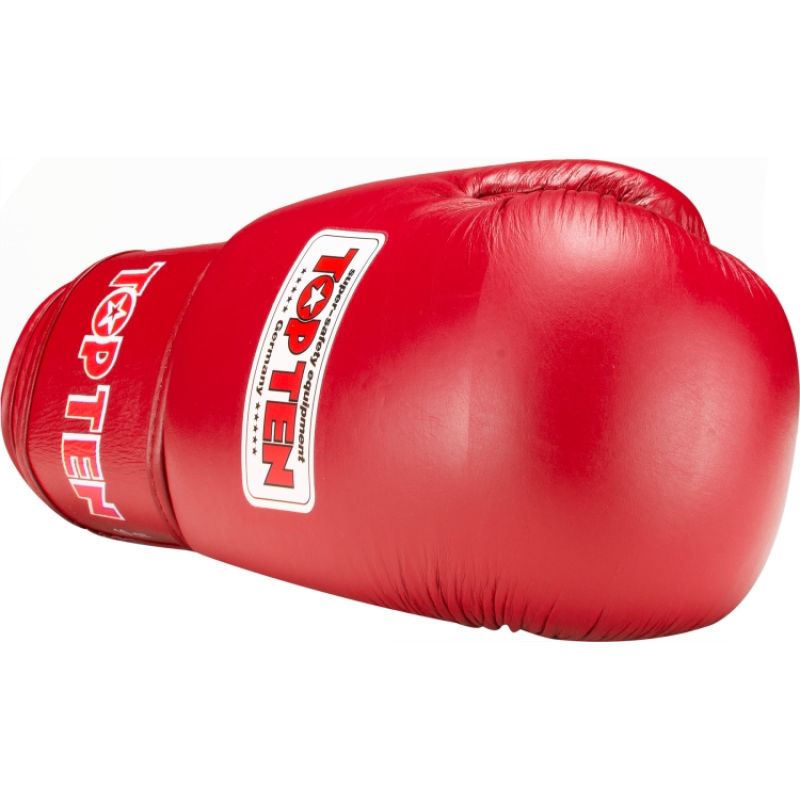 TOP TEN RTT-COMPETITION Leather 10oz (WORLD BOXING APPROVED) boxkesztyű