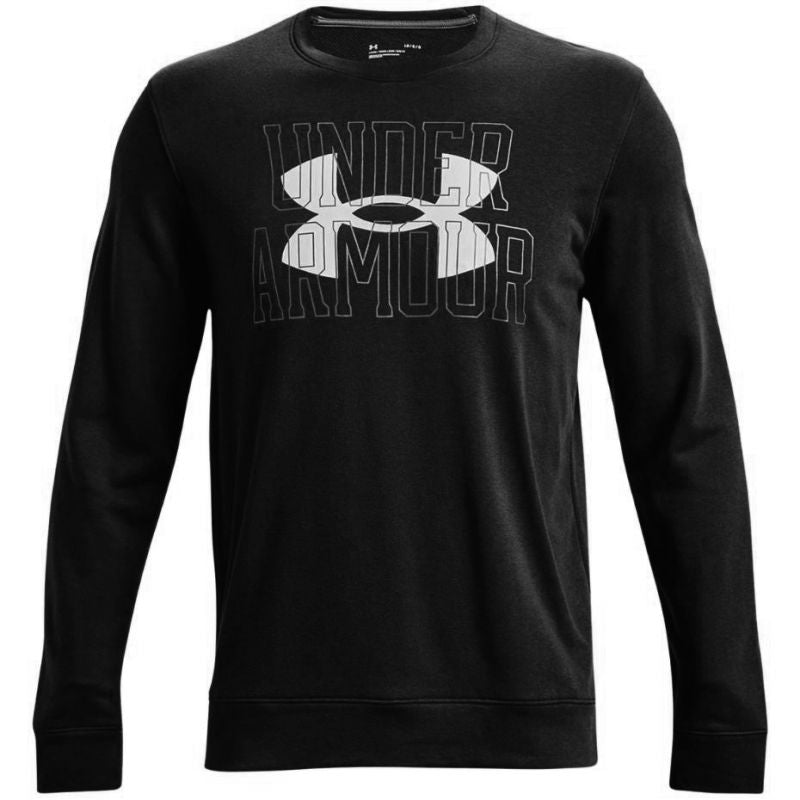 Under Armour Armor UA Rival Terry Logo Crew férfi Pulóver 1370391001