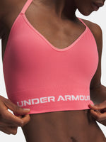 Dámská podprsenka Under Armour Vanish Seamless Low Bra-PNK női