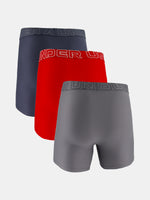 Under Armour Férfi boxer Ua Performance Tech - Solid 6in - 3pk alsónemű