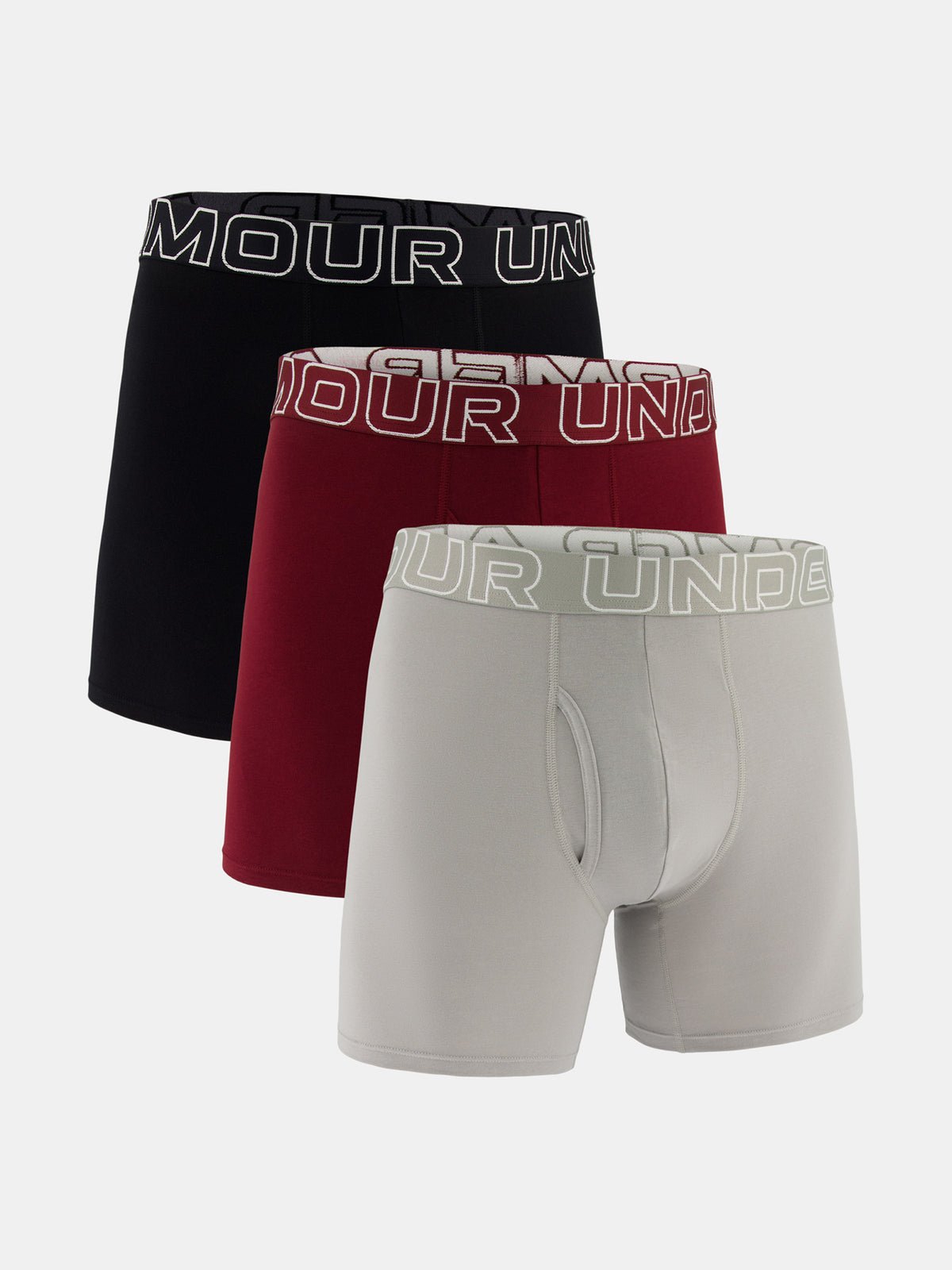 Under Armour Férfi boxeralsó UA Performance Cotton - Solid 6 - 3pk alsónemű, színes