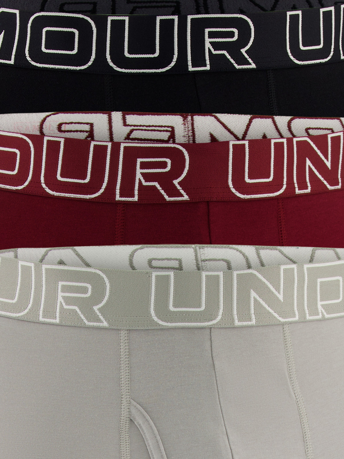 Under Armour Férfi boxeralsó UA Performance Cotton - Solid 6 - 3pk alsónemű, színes