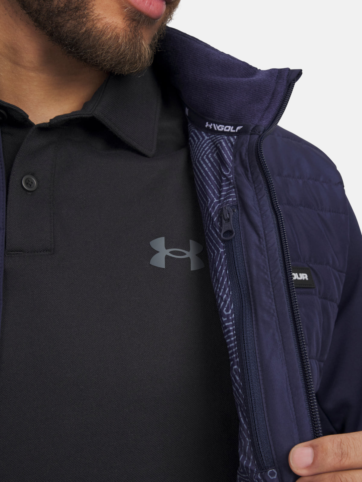 Under Armour Férfi DRIVE PRO INSULATED -BLU Kabát kék