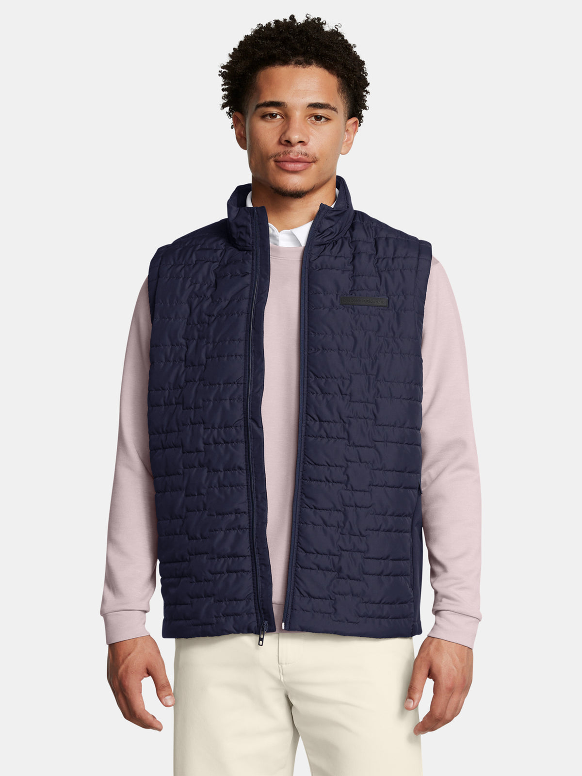 Under Armour Férfi DRIVE PRO INSULATED VEST-BLU Mellény kék