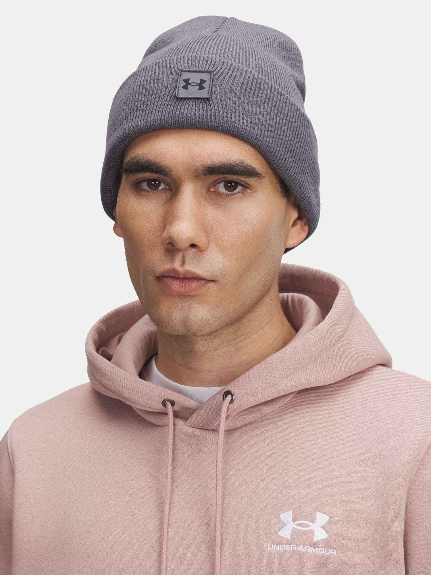 Under Armour Férfi Halftime Beanie-GRY Kötött sapka