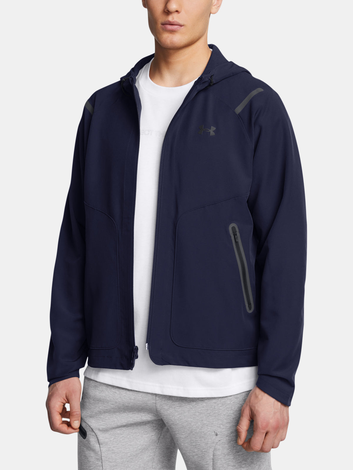 Under Armour Férfi kabát UA Unstoppable LC-BLU Kapucnis pulóver